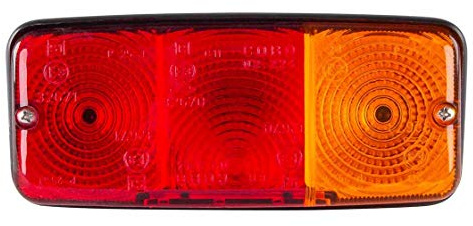 Rückleuchte | rechts | 160 x 70 mm | von Cobo | passend zu Deutz-Fahr & Lamborghini | Originalnr.: 02.225.000.01 | Rücklicht | Trecker | Traktor | Beleuchtung