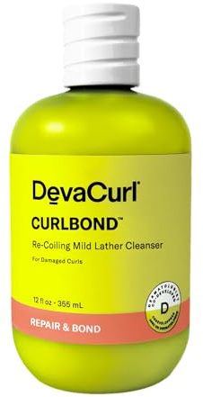 DevaCurl CurlBond Re-Coiling Mild Lather Cleanser, Cozy Getaway, 12 fl. oz.
