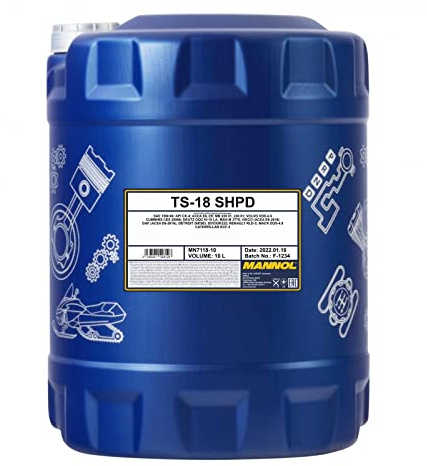 10 l MANNOL TS-18 15W-40 API CK-4/SN ACEA E7/E9