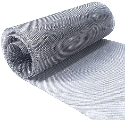 Maschendrahtrolle 30CM X 3M 20 Mesh 304 Stainless Steel Woven Wire Mesh Never Rust，Pest Rat Mesh for Preventing Rats Squirrel and Mouse Access TXZWJZ
