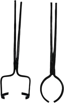 Pince creuset 4 kg à 8 kg pour faire fondre le métal, outils de moulage de fonderie - Pince de levage et de versement - 48,3 cm