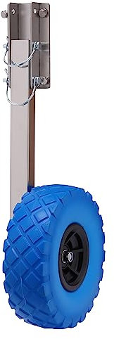 Slipräder Heckräder 10'' x3' Aluminum Heckräder Max. Belastung 150kg für aufblasbares Boot Kajak Schlauchboot usw