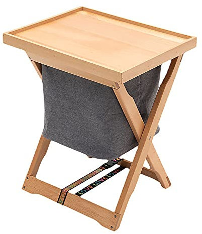 ZENFEKU Tragbare Klapptische, Camping-Picknicktische aus Holz für den Außenbereich, für Innen- und Außenküche, Abendessen, Catering, Buffet- und Gartentische,a (A)