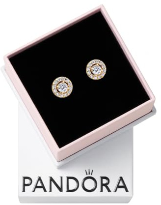 Pandora Timeless 263019C01 Halo-Pavé-Ohrringe
