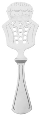 JEWEDECO Absinthe Löffel Aus Mit Lochmuster Handheld Zuckerwürfel Sieb Für Zubereitung Von Absinthe Elegantes Design Für Zuhause Bars Und Restaurants