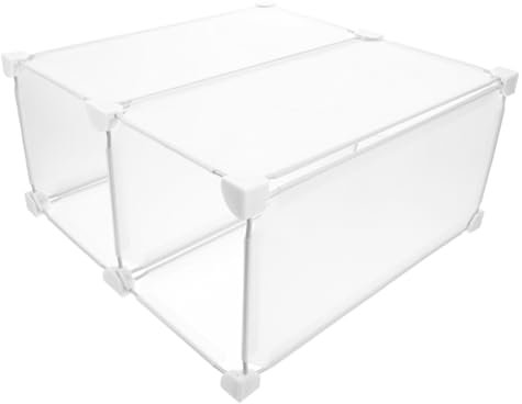 VICASKY Built Freezer Shelves Freezer Organizer Bins Shelf Divider for Home Storage Containers for Fridge