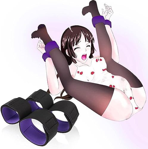 Sex Toys BDSM Bondage Restraints. Birthday Gifts for Women & Men. Sex toyscouples for Couples Handcuffs Bed Restraints Gifts for her & him, Adult Toys Bondage, Handcuffs Adult Woman & Men. RA