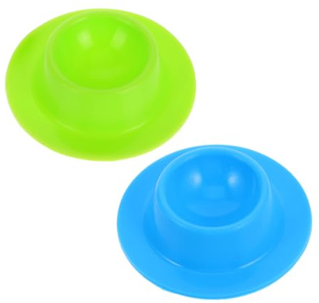 Mikikit 2 Piezas Bandeja De Huevos Organizador De Huevos Para Refrigerador De Silicona Fácil De Limpiar Para Encimera