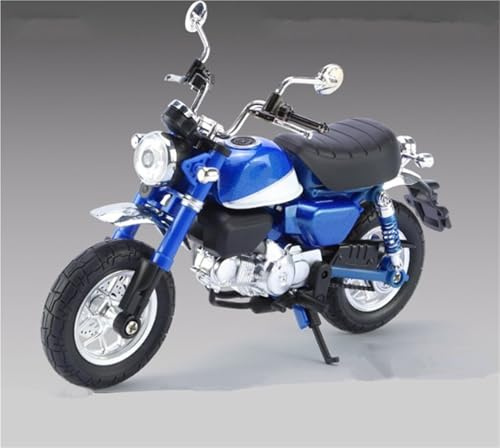För Monkey 125 Legering Sport Motorcykelmodell Diecast Street Racing Motorcykelmodell Barnleksaker Present 1:12