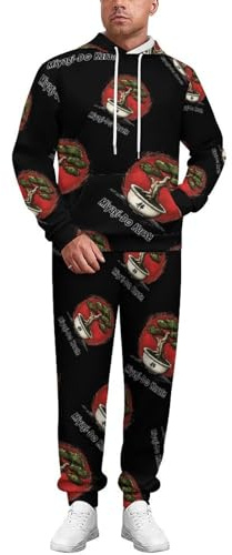 Miyagi-Do Karate Bonsai Tree 2 Piece Sweatsuits for Men Women Casual Tracksuits Jogging Suits