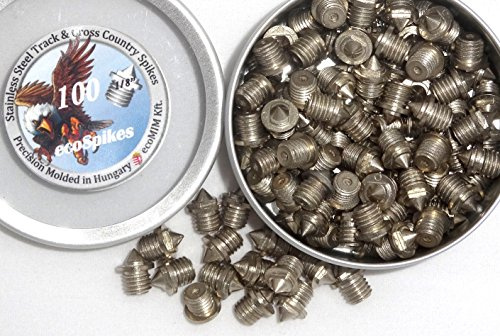 100 x Clavos de acero inoxidable para cross-country