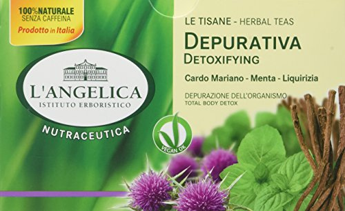 L'Angelica, Tisana Nutraceutica Detox, 10 Confezioni da 20 Filtri