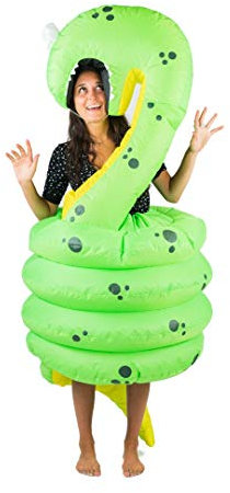 Bodysocks® Inflatable Snake Costume (Adult)