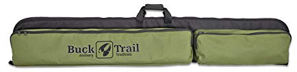 Buck Trail TNI-BT-SL768 Tasche Bogentasche für Recurvebogen, Nylon, Olivgrün/Schwarz, 155x27cm, 1,15kg