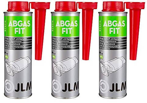 JLM Bensin avgas passform/katalysatorrengöring 3 x 250 ml (750 ml) | 3-pack