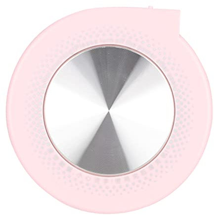 Tapis chauffant de tasse de tasse d'USB, coussin d'éponge antidérapant de plus chaud de tasse de café pour le support de coussin résistant à la chaleur de bureau à domicile(rose)