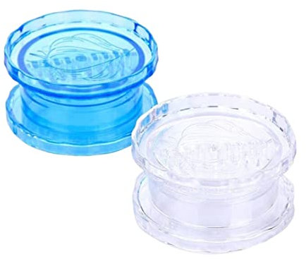 JGATW Garlic Press 2pcs Garlic Crusher Grater Plastic Twist Peeler Mincer Press Cutter Kitchen Gadgets Garlic Crusher