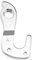 EMSea Mech Schaltauge Fahrrad Heckhaken Metall Schaltwerkhaken Kompatibel mit Cube Access Aim Analog Touring Nature Reaction Pro Silber
