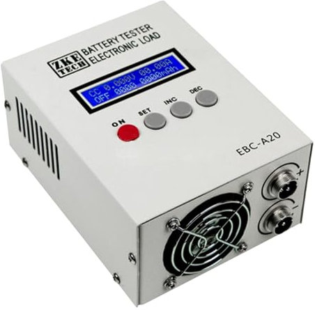 MEHOOSPVN Batterie Kapazitätstester EBC-A20 Batteriekapazitätstester für Lithium/Blei-Säure Profi Kapazität Tester 5A Ladung 20A Entladung 85W, Multifunktionstester, Kapazität elektronischer Akku