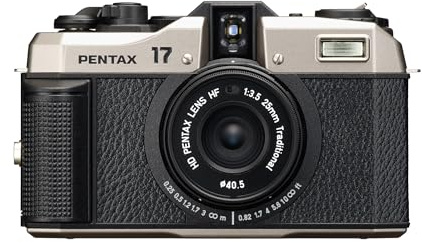 Pentax 17 35mm Film Camera That captures up to 72 Images per roll with a Vertical (Half Frame) Orientation, Perfect for Social Media.