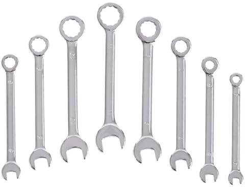 CONDOR Werkzeug 4411 | Maul-Ringschlüssel-Satz | 8-tlg. | extra klein | SW 4-11 mm | Gabel-Ringschlüssel