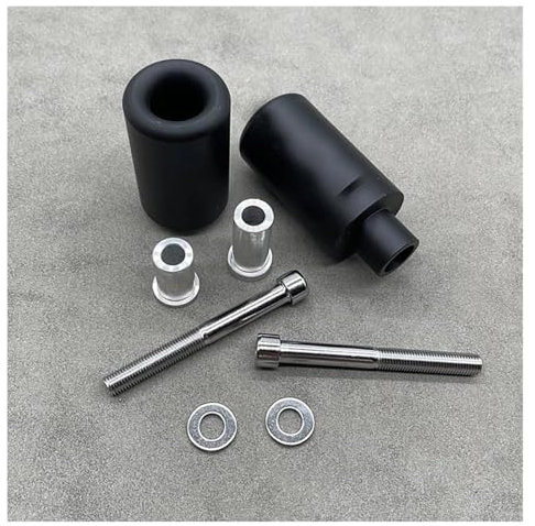 DKPMWD Sturzschutz Für Suzuki Für GSXR1000 K3 GSX-R GSXR 1000 2003-2004 Motorradrahmenschieber Crash Falling Protection Engine Pad Protector Block Sturzpads(Schwarz)