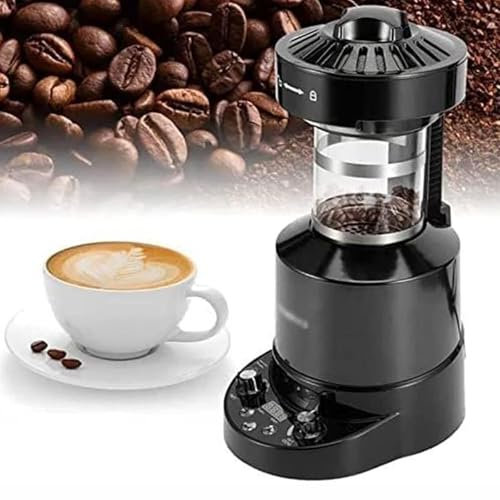 Tostatrice elettrica professionale per chicchi di caffè, macchina automatica per tostare il caffè ad aria, con timer, velocità del vento regolabile, regolazione dell'aria calda/fredda, per bar, rist