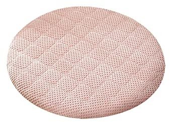 cfpqv Cuscino per sedia super morbido e confortevole, antiscivolo, per la sala da pranzo, adatto per casa, ufficio, terrazza, dormitorio, biblioteca (rosa, taglia unica)