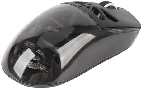 SUNGOOYUE Souris Ergonomique RVB Game, Souris sans Fil Ultra Légère, Informatique Rechargeable pour Ordinateur, pour Les Amateurs de Jeux