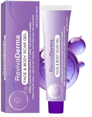 Gel Para Cicatrices De Cara Y Cuerpo,28g Transpirable e Hidratante - Gel Para Cicatrices Que Suaviza La Piel,Para Mujeres Hombres Adolescentes Adultos Ancianos Mejillas Brazos Piernas Manos