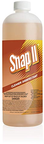 Snap II Cleaner Disinfectant, Cleans, Disinfects and Deodorizes, Concentrated Cleaner, Sanitizer, Fungicide, Virucide and Mildewstat, Phosphate Free, Market America (32 fl. oz.)