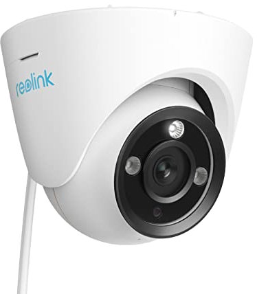 Reolink 4K+ Ultra HD 12MP PoE Security Camera with Spotlight, Human/Vehicle Detection, Color Night Vision, Two-Way Audio, 24/7 Recording, microSD Card Slot, RLC-1224A