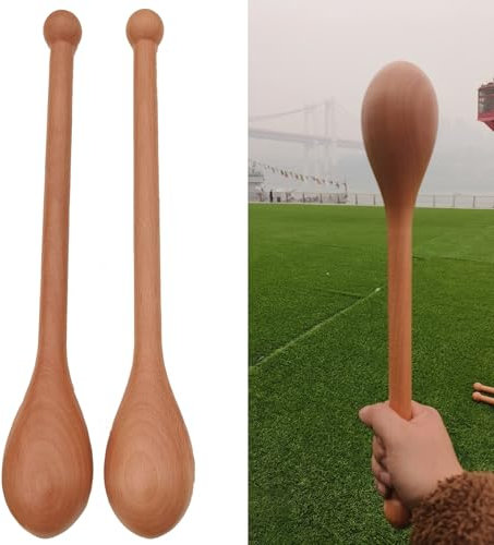 LXLZYXSF Clubbell Leicht Fitness Holz-Clubs Für Funktionelles Griffkrafttraining, Gewichtete Übungen, Packung Mit 2 Stück Anfänger Indische Clubs Schultern Turnschuhe