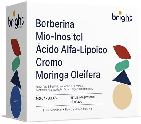 Berberina, Mio-Inositol, Ácido Alfa-Lipoico, Cromo, Moringa Oleifera - SmartAbsorb™ | para el metabolismo, el equilibrio hormonal y la energía | 28 sobres diarios