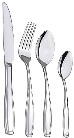 Annkky Servizio Posate Acciaio Inox 48-Piece, Set Posate 12 Persone