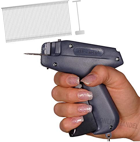 Etikettierpistole PB Standard [Set 2] | Etikettiergerät mit 1.000 Heftfäden nach Wahl Tag Gun (15mm)