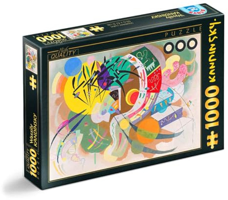 D-Toys pussel 5947502875925/KA 06 pussel 1000 st Kandinsky Vassily Dominant Curve, flerfärgad