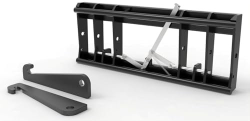 Joma-Tech Adapter von Radlader auf Euroaufnahme, Schnellwechsler (30x40x465mm) mechanische Verriegelung