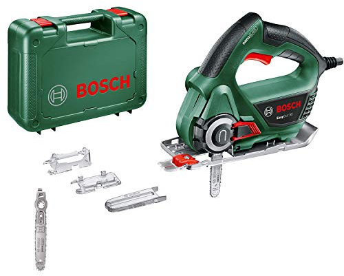 Bosch Säge EasyCut 50 (500 Watt, NanoBlade Technologie, im Koffer) + Sägeblatt NanoBlade (für Holz du synthetische Materialien)
