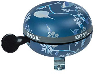 Basil Big Bell Fahrradklingel - 80mm - Citybike Laut Robust - Schwarz