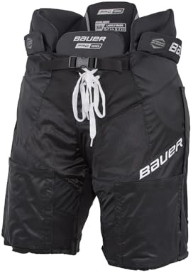 Bauer S21 PRO Series Velcro Senior BLACKM Eishockey Schutzhose