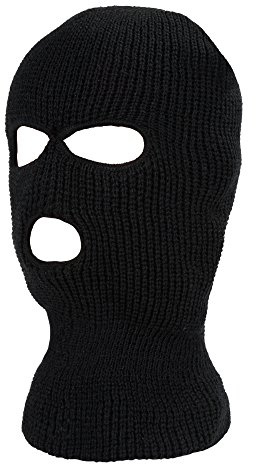Geyoga 3 Loch Winter Strickmaske Voll Gesichtsabdeckung Skimaske Gestrickte Sturmhauben