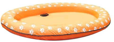 Galleggiante per piscina per cani, galleggiante gonfiabile per animali domestici, zattera galleggiante per cani adulti, cuccioli, zattera gonfiabile per piscina per cani, letto galleggiante per