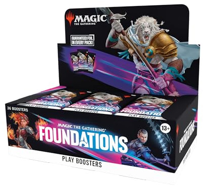 Magic: The Gathering Grundstein Play-Booster-Display – 36 Booster (504 Magic-Karten) (Englische Version)