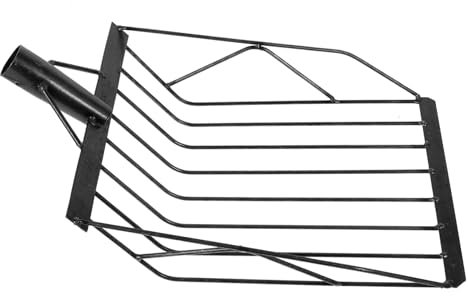 Happyyami Pala Multifuncional para Jardinería Pala De Metal para Recoger Maíz Herramienta Agrícola Portátil