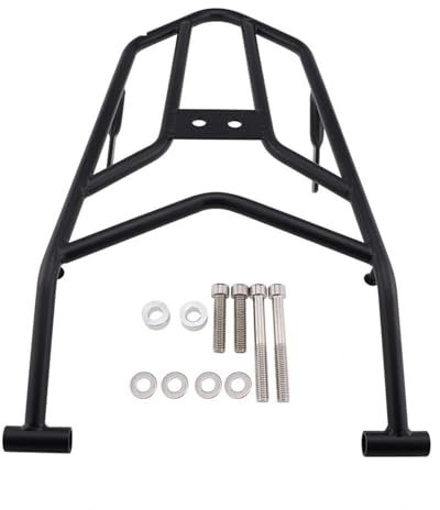 UJNHEQ Lagerregal Schwanz Trunk Top Case Für CRF300L 2021-2022 CRF 300 Rally Rack Träger Packtaschen Tasche Gepäck Regal Halterung