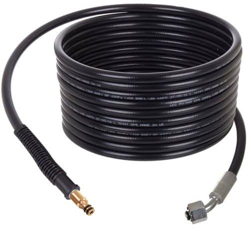 Tubo flessibile ad alta pressione TECHKAR 200 bar lungo 10 m compatibile con idropulitrice PARKSIDE PHD 150 170 con avvolgitubo