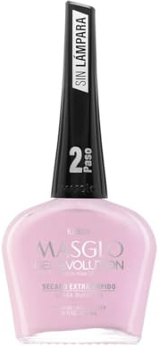 Masglo Gel Evolution 13,5mL Ilusión | Esmalte de Uñas - Esmalte de Color para Uñas de Secado Extra Rápido | Sin Lámpara | Larga Duración | Paso 2