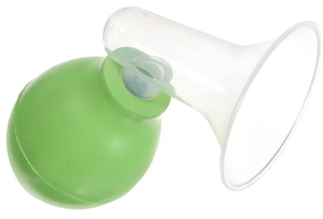 Manuelle Muttermilchsammlerin Hornform Grün Gummi Kunststoff