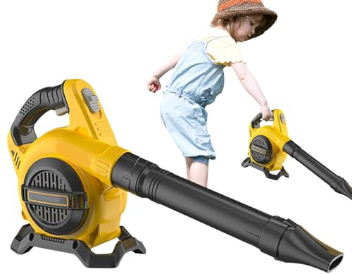 Souffleur de Feuilles pour - Les Feuilles pour fonctionnent Vraiment - Ventilateur Compact pour Les Feuilles de Jardin pour - Souffleur à Piles - Pré-pédagogique - Jouet pour